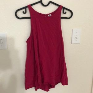 Old Navy, small, hot pink flowing tank